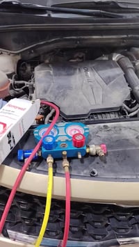 صيانة تبريد سورنتو • شحن غاز هنول 1234yf • السماوة الصياغ