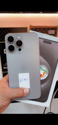 آيفون ١٥ برو ماكس • ٢٥٦ • تيتانيوم