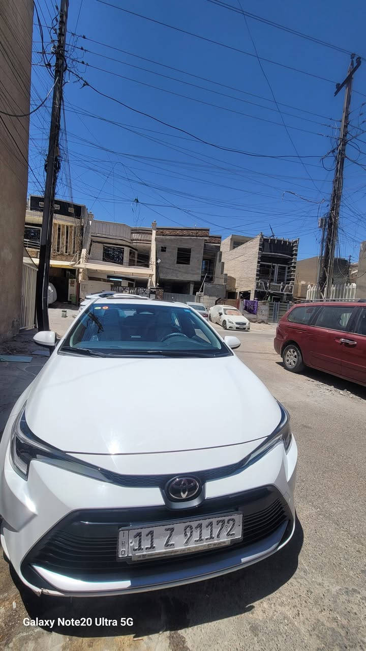 تويوتا كورلا هايبرد 2025 جديدة
شكلٍ الامريكي 

 

(كشنات جلد+ دخول ذكي+ ستيرن خياط جلد+ تجوة متحركة)

❗️محرك 1800

❗️تشغيل ذكي بصمة

❗️فتحة

❗️شاشة كار بلي

❗️قطعتين تبريد

❗️كامرة خلفية دوارة

❗️هاند بريك كهرباء

❗️لايت زينون LED

❗️عدادات الكترونية

❗️بگ لايت LED

كفالة عامة ماعدا رصعه وملاحضه بالدعاميه

للاستفسار 

سعر ١٥٨ مجال بيهه 

***********

العنوان 📍بغداد حي الجهاد الضباط
