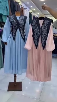 لاحجز واتساب 07782638955 فستان مع توب❤‍🩹 خامة اوركنزا مبطن 38-40-42-44...