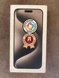 ايفون 15 برو ماكس  ذاكرة 256  بطارية98  عداد الدورة  177  الجاهز ماستر...