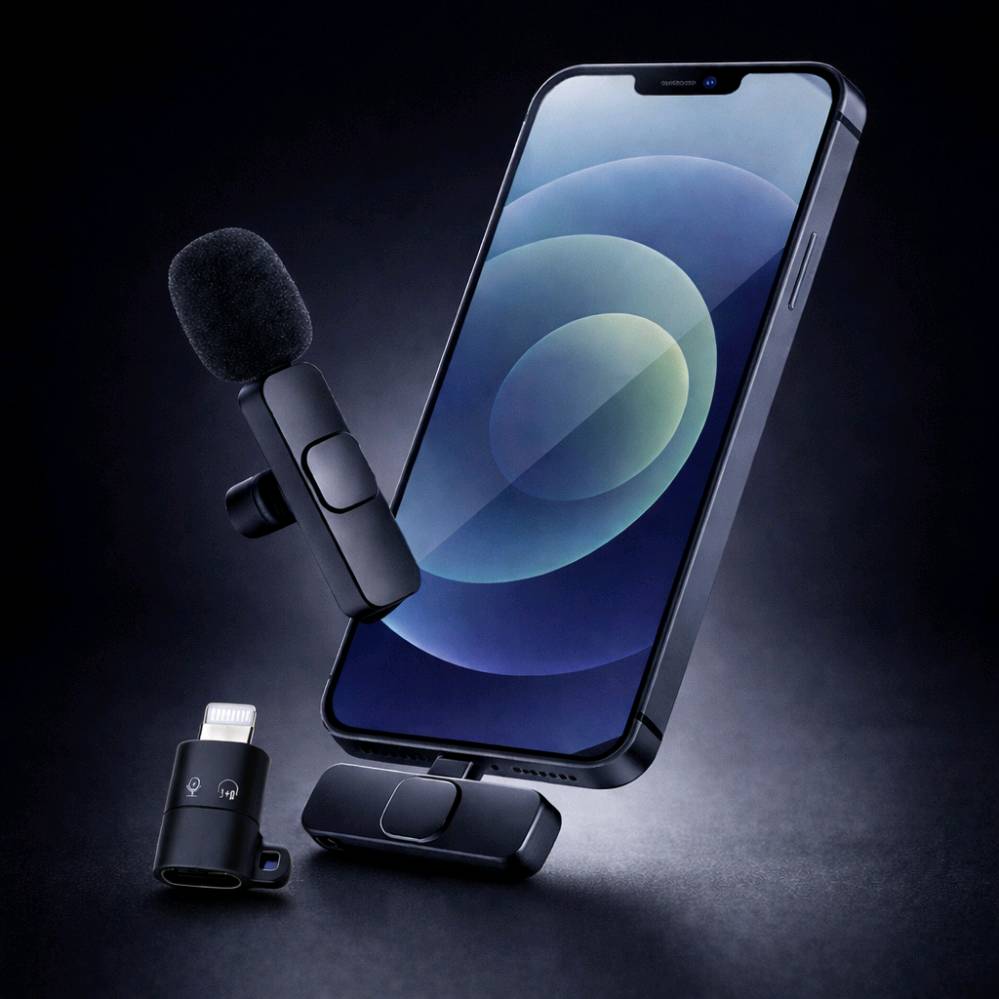 مايك K9 اللاسلكي
هذا المايكروفون يعتبر بداية بسيطة وجيدة لصناع المحتوى، سعرة جدا مناسب وامكانياته جيدة مقارنتا بسعره
المايك عبارة عن مكبر صوت، وخاصية عزل الضوضاء بسيطة
يتكون من قطعتين مايك + ريسيفر + كيبل شحن
متوفر بمنفذ TYPE-C واللايتننك
🔥 وعليه خصم 50%
📌 السعر : 10,000 بدل من 20,000 دينار.
💚 الكمية محدودة   