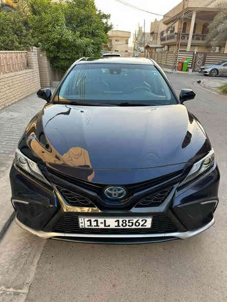 كامري XSE موديل 2022 هايبرد
رقم بغداد الجديد 
تحويل ثاني يوم 
فول مواصفات 
فتحة سقف 
شاشه كبيره 
تدفئه كشنات و ستيرن 
كشنات جلد
كشنات تحكم كهرباء السايق و الصدر 
عينة عدادات ديجيتال 
كامره خلفيه 
شفتات ستيرن
رادارات امامي و خلفي و جوانب 
لدات اماميه و خلفيه 
شاحن وايرليس 
حادث السياره بارد بكصة القماره 
و صبغ شبرين بالتكمه و بارد بداية جاملغ امامي جهة الصدر
 
مكان السياره الغزالية 
الرقم *********** بغداد
