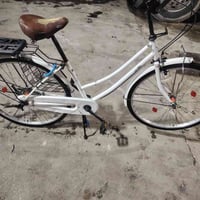 بايسكل بناتي • حجم 26 • أبيض