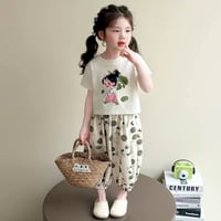 سوت  بناتي خامة صيفي  قياس 5-6-7-8-9-10  سنة  سعر درزن  80  الف  للتوا...