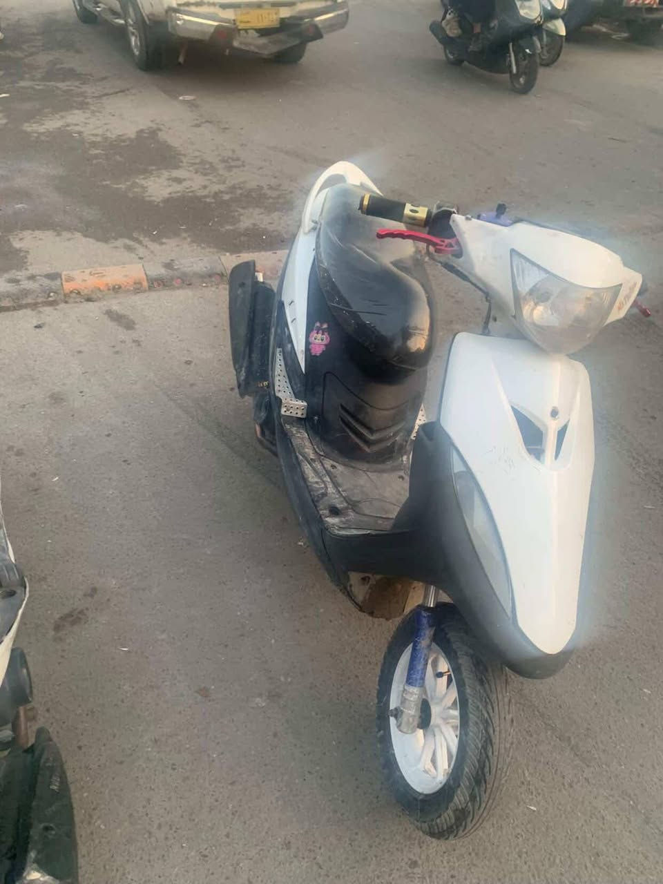 سلام عليكم 
دراجه ماكس عدله 
البيع سعر 450 قفل 400


**إذا كنت صاحب هذا الإعلان وتريد حذفه لأي سبب، رجاءا أرسل رسالة إلى الدعم الفني**