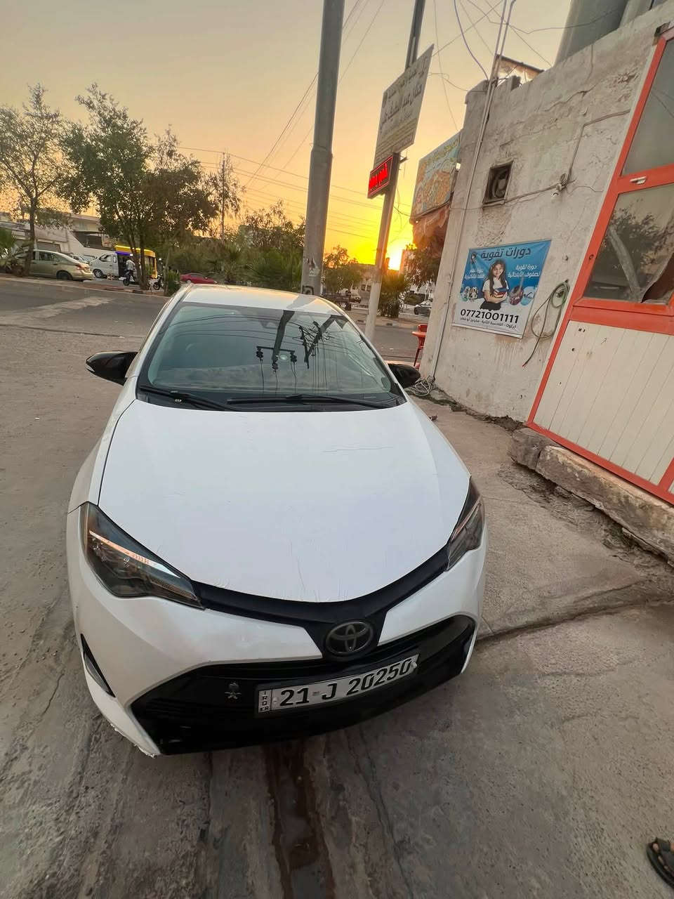 سلام وعليكم كورلا للبيع مواصفاته معروفه سياره نضيفه ماتصرف عليهه ربع فول تايرات 4جدد ضرره جاملغ وبونيد وبيه ملاحظات من تجي تشوفه وسياره وين متريدين ودي افحص سعره 145ومجال بسيط ماشيه قليل مكاني كركوك
***********
