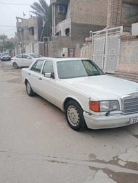 مرسيدس موديل 1988 كلش نضيفة مصبوغة عام جمالية تبريد شغال فول رقم جديد ...