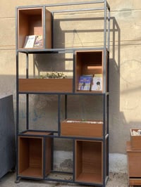 رفوف مكتبيه عدد 3       ارتفاع 230 *عرض 120   عدد 1       ارتفاع230 *ع...