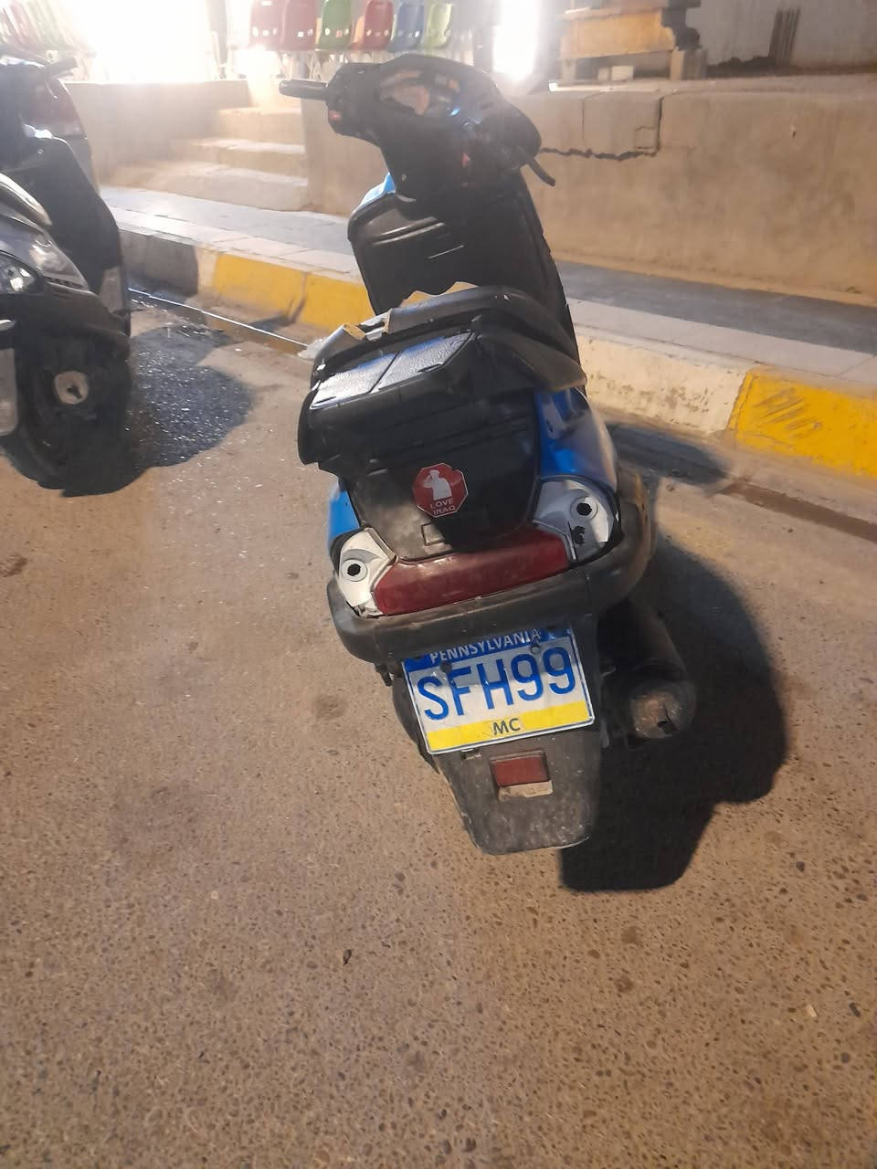 سلام عليكم
دراجه فراشه فضائي للبيع 
دراجه بيها نواقص قليله وترهم مراوس حسب القناعه 
السعر 250  رقم الهاتف ***********
