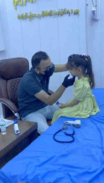 ⭕️ علاج مشاكل النمو وقلة الوزن عند الاطفال 
⭕️ علاج حالات طيف التوحد وتأخر النطق وحالات الصرع 
⭕️ علاج أمراض الاطفال الصدرية (الربو القصبي ،والتهاب القصبات)
⭕️أمراض الجهاز الهضمي(الاسهال المزمن ،الأمساك ،سوء التغذية)
⭕️أمراض الدم (نقص الحديد ،فقر الدم الوراثي ،والامراض النزفية)
⭕️ علاج مشاكل الجهاز البولي ( التبول اللا أرادي ،التهاب المسالك البولية)
⭕️ علاج مشاكل لين العظام عند الاطفال         
🛑 حاصل على شهادة الدكتوراه ( البورد العربي ) في طب الاطفال والخدج وحديثي الولادة 
🛑 بكالوريوس طب وجراحة عامة 
🛑 مشاكل التغذيه وقلة النمو         

🛑 العنوان ذي قار _ سوق الشيوخ _مجمع نور الزهراء الطبي _ مجاور معرض حاج رافع للسيراميك 
للحجز والاستفسار 
***********
@إشارة
