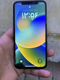 ايفون X عادي بيع او امراوس نموذج M   ذاكره 64￼  فيس ايدي واكف    بطاري...