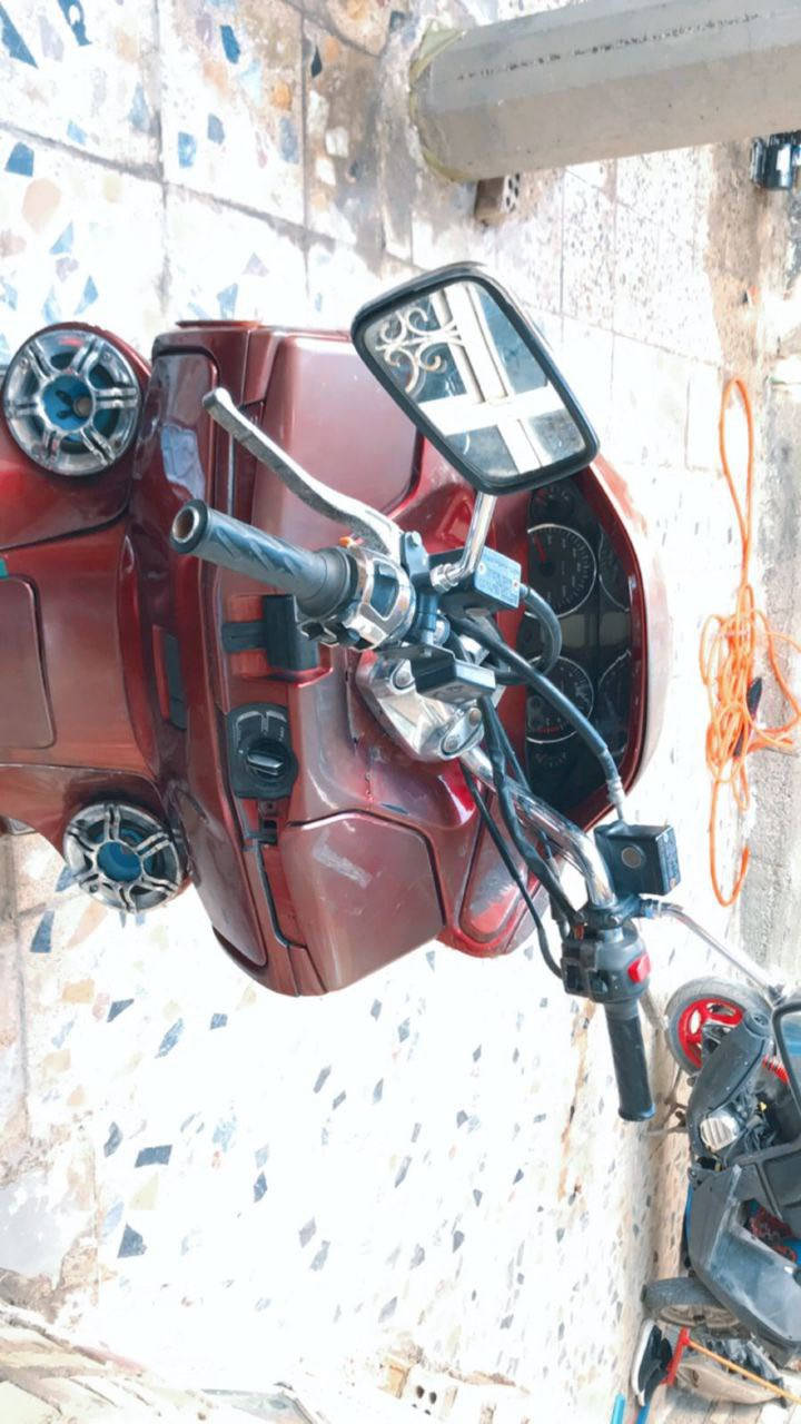 سكاي ويف دراجه بيها عطلات خفيفه لان متروكه سعرها 450مكاني بغداد المدائن ***********
