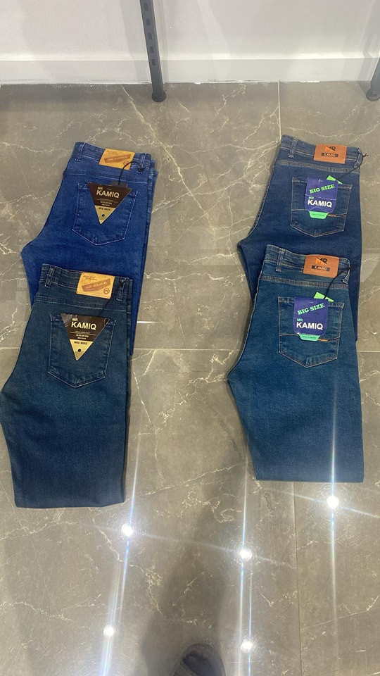 #ازياءAVVAللالبسةوالاحذيةالرجالية

#هيت_شارع_الچري_مجاورفرع_باب_الحارة
#بنطرون_جنز_قطن_خامةممتازة
#هاف_بوري_قالب_رسمي
القياسات(32 33 34 36 38 40 42)
لايك ليصلك  كل ماهو جديد 

*********** واتس اب
