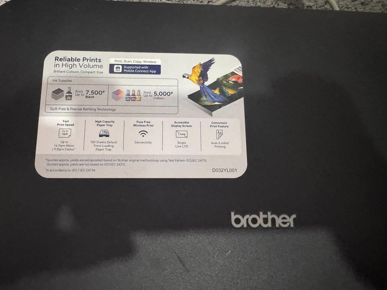 طابعه برذر للبيع T530 مستعمله اسبوع فقط الحبر الاصلي مالتها بعده بيها وفول


**إذا كنت صاحب هذا الإعلان وتريد حذفه لأي سبب، رجاءا أرسل رسالة إلى الدعم الفني**