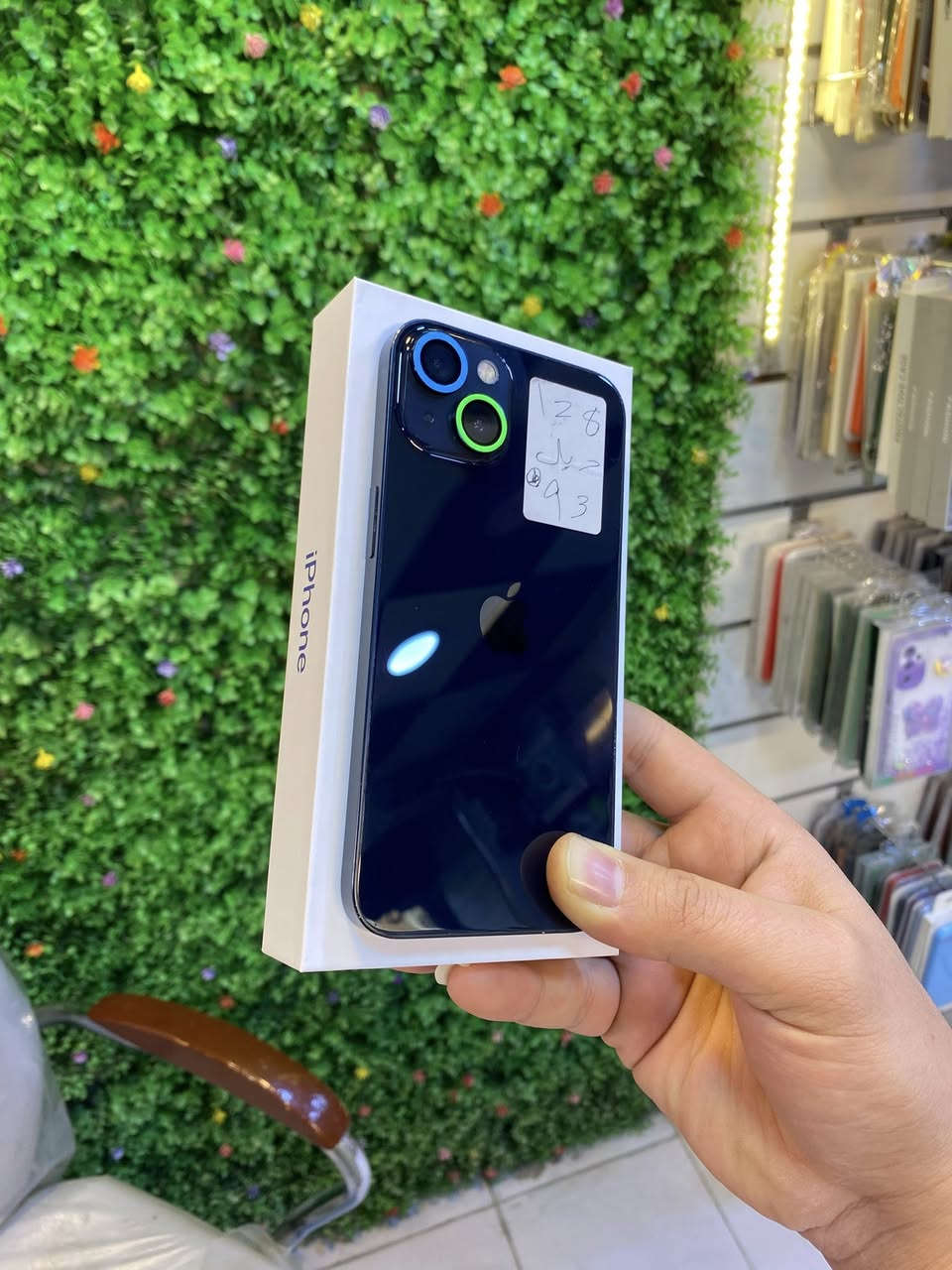 ايفون 13 عادي دبل شريحه ذاكره 128بطاريه 93 بلاديه نضافه 100/100 جهاز مكفول من فتح وصيانه وبي ضمان

كامل ملحقات مع ضمان من المحل نموذجm تك شريحه
سعره 425 الف قفل عنوان المحل بغداد رحمانيه الجعيفر قرب مقهئ بيروتي ونادي الزوراء

***********
*********** واتساb
 ***********)
