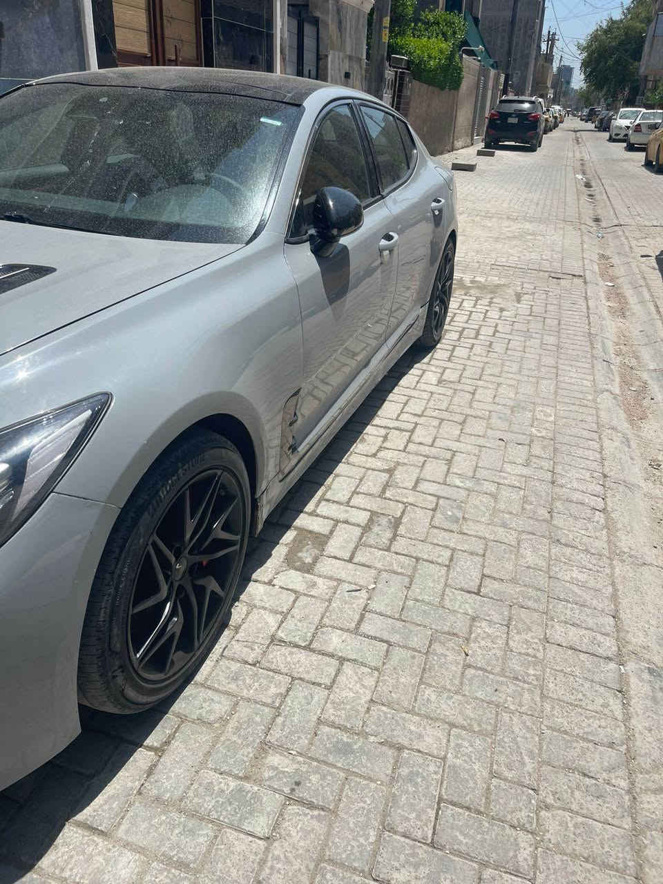 ستنكر لون سمنتي 2023 فول مواصفات رقم بغداد جديد وارد امريكي بيها قطعة بامريكا وبالعراق نظربت صفحة اليمين سيارة بيها اربع قطع تبديل ونصبغت عام توحيد اللون … قمارة وباقي القطع مكفولة من الضرر  السعر 120$  رقم الهاتف *********** بغداد, العراق
