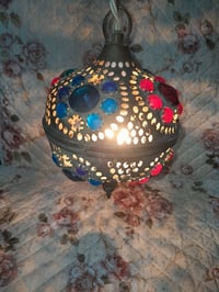 فانوس نحاسي • بغدادي • شغال كهرباء