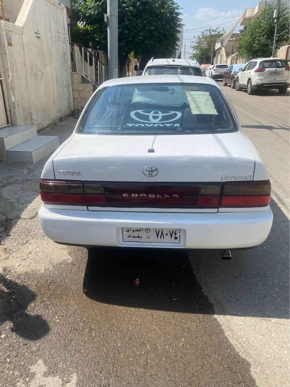 تيويتا كرؤلا1993 سا ره كه ئا رم لاستيكى سليمانيه گر تؤماتيكه گيروو مه كينه ى به شه رت ساره كه له سه ر سا خى بؤيا خ كراوه ته وه سا ره كه هه موو گيا نى به شه رته سا ره كه زؤر جوانه ما لى دؤسته 4تا يه ى تا زه ى له سه ره 42گه لا و مه عامه له يه كى برا يا نه ى تيا يه
***********
*********** السليمانية, العراق
