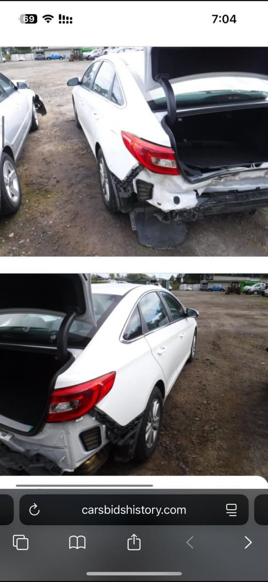 سوناته ٢٠١٧  حادثها موضح بل صوره.
بس بنيد صبغ  وشبر بل جاملغ الخلفي 

سياره جاهزه 

عليها منضومه غاز 

سياره مكينه ٢٤٠٠ جي دي اي 
١٢٥ وبيها مجال بسيط 

مكاني بغداد العامريه ***********
