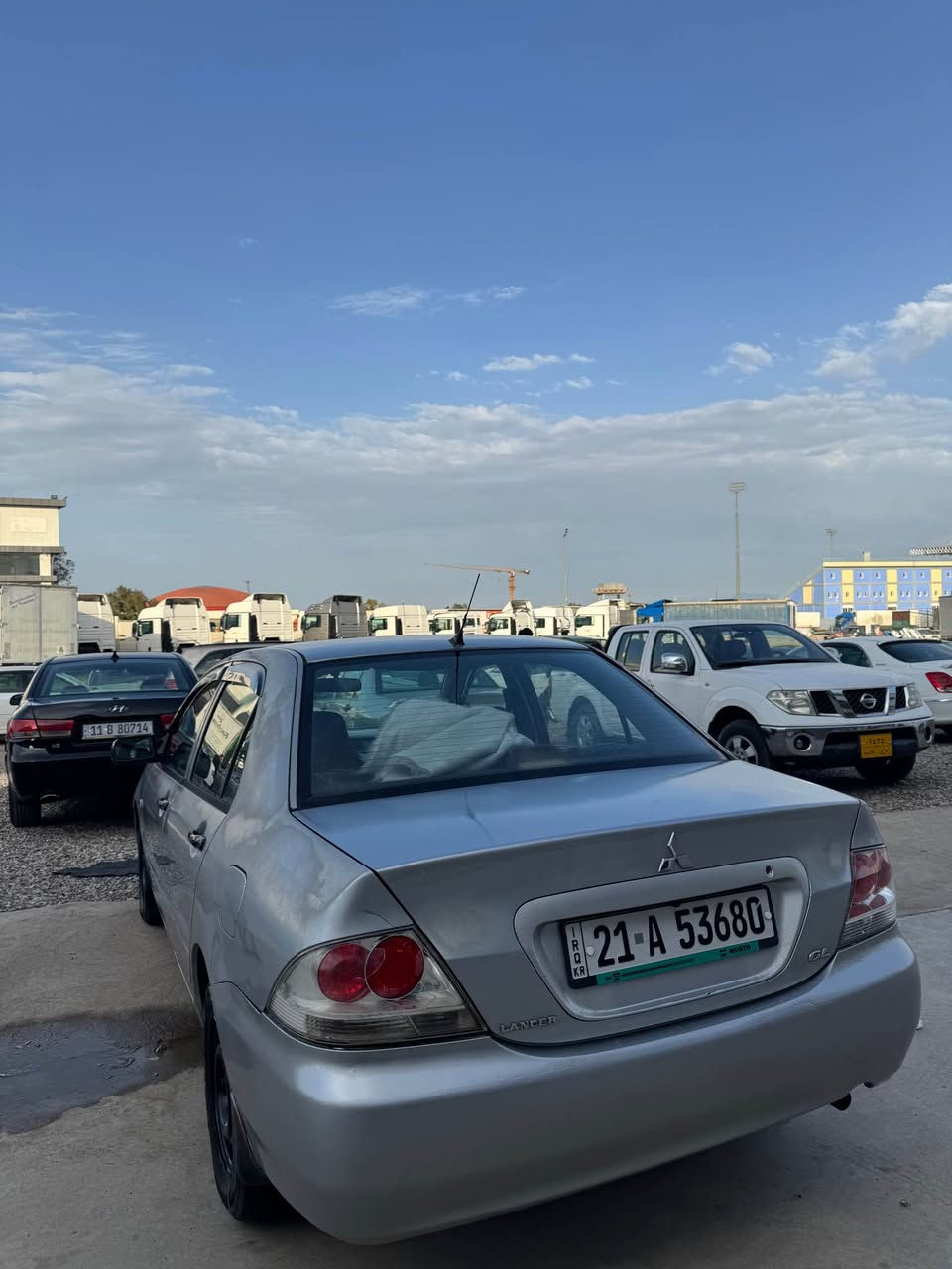 لانسەر 2007
بێ سارد وبۆیاخ 
گێڕ ومەکینە و سەدر وتایە بەشەرت
ناونیشان /کلار
*********** كالار, السليمانية
