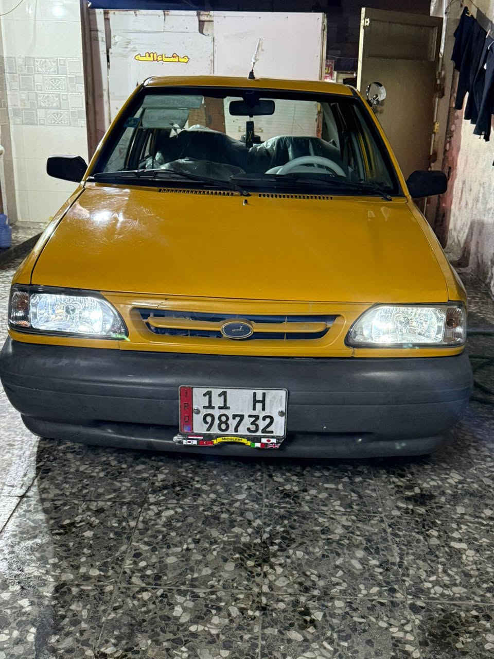 Muhamad Abaas سلام عليكم سياره للبيع موديل 2018 سياره جهازه تخم تاير بيهه صبغ بل جاملغ الخلفي وباب السايق مبدل جديد دوشمه صدر جديد كهربائيات كلهه شغاله تدفئه شغاله تخم تاير جديد سياره جاهزة رقم نكليزي مكان السيارة بغداد الرئاسة السعر 41 وبيهه مجال شي قليل ‏‪***********‬‏
