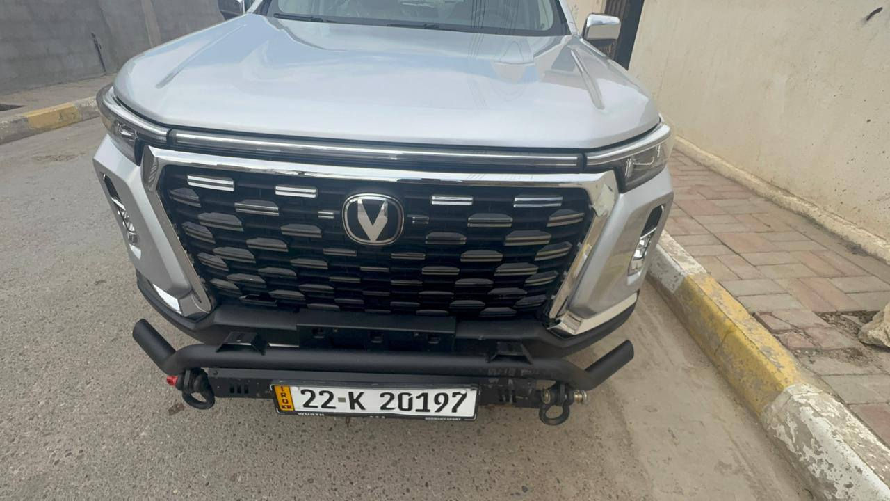 للبيع وبسعر مناسب جداً 
شانجان هانتر 2025
رقم اربيل كامل مواصفات 
سيارة نضيفة وجديدة جداً على وضع الشركة
عداد 26 الف
محرك 2000 تيربو
مكفولة كير ومحرك
مكفولة كفالة عامة
وبأسم صاحبها البايع
مكان السيارة / الرمادي المركز
للأستفسار عن السعر إتصل على الرقم التالي / ***********
