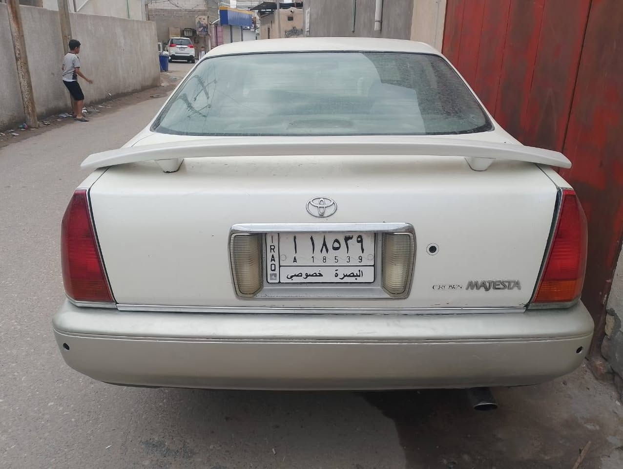 تويوتا ماجستا للبيع موديل 1995
مكفوله من الضربه بيه مكانات صبغ 
محرك كير VVT نضاف
رقم بصره مشروع وطني 
سعره قفل 55
‏‪0770 326 8241‬‏
مكلف بالنشر البصرة, العراق
