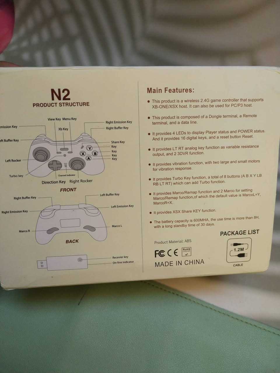 17 مع التوصيل


**إذا كنت صاحب هذا الإعلان وتريد حذفه لأي سبب، رجاءا أرسل رسالة إلى الدعم الفني**