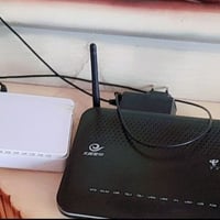 روتر ضوئي • يو بي اس • بطاريته ضعيفه