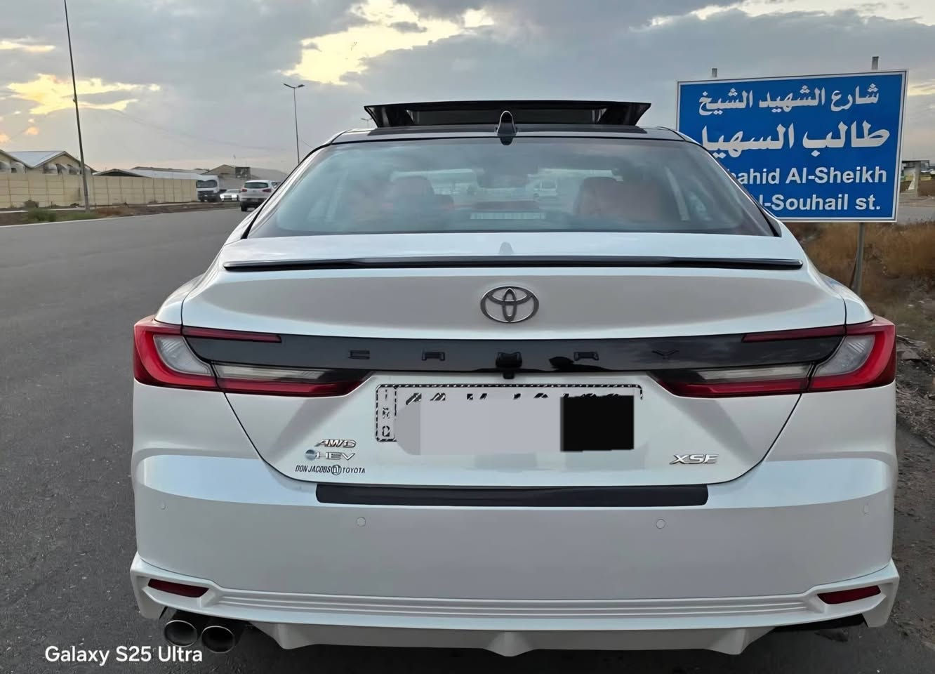 تويوتا كامري هايبرد موديل 2025 الشكل الجديد
الصنف XSE رقم بغداد السياره فور ويل

9الف كيلو وليس ميل

وارد امريكي بطارية ليثيوم 

قطعه وحده صبغ

سقف بانورامي متحرك

بطارية ليثيوم

داتاوشو 5كامرات 9 سماعات 

شاشة كبيرة Apple CarPlay & android auto

كاميرا خلفية متعددة الابعاد

• كراسي جلد كهرباء تبريد 

تدفئة كراسي

تدفئة استيرنج + شفتات استيرنج

رادار امامي

مانع تصادم PCS  

مساد تحديد المسار —— LDA

‏BSM —— نظام النقطة العمياء

‏PDA —— مساعد القيادة التفاعلي

‏RCTA —— رادارات خلفية

‏SEA —— نظام الخروج الآمن 

‏RSA —— قراءة لوحات الطريق

مثبت سرعه تفاعلي —— ACM

‏AUTO PILOT —— سائق ذاتي 

مانع انغلاق العجلات —— ABS

‏TCS —— مانع الانزلاق 

بصمة أبواب + دخول ذكي

شاحن وايرلس

هندبريك كهرباء

نظام صوتي مميز

حساسات ضغط الهواء في الإطارات

حساسات دخول الإنفاق

صور الحادث بلمنشور
بيع فقط
السعر 265$

***********
