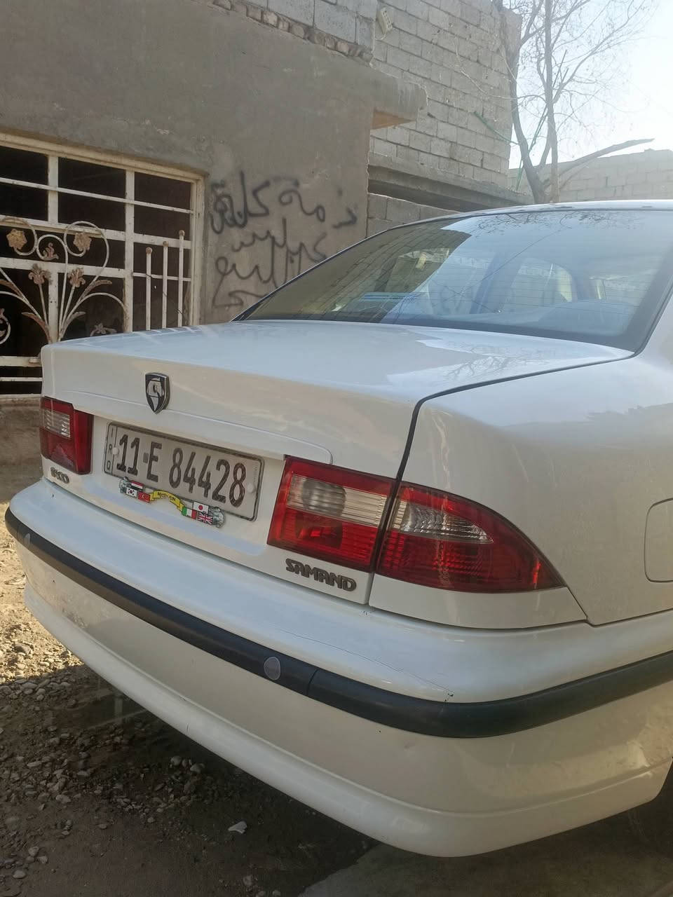 السلام عليكم سياره سمند 2013 سياره كفاله عامه سياره بغداد باسمي هزه جديده رقم جديدي صدر امامه خلفي جديد تخم تاير جديد تبريد ثلج سياره جاهزه سعر 72 وبيها مجال بسيط العنوان بغداد سبع قصور للاستفسار على هذا الرقم***********
