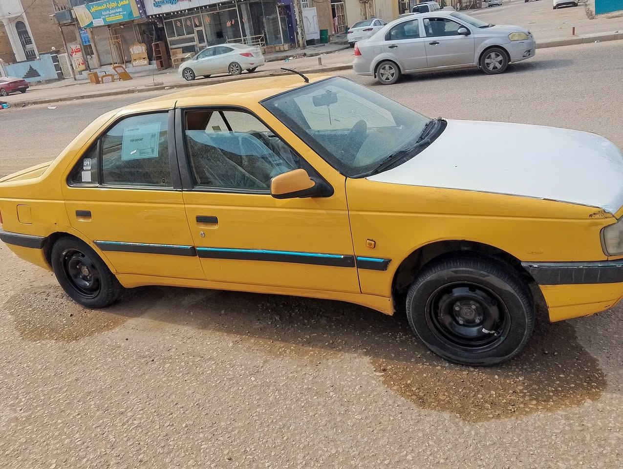 السلام عليكم
بيجو 405 موديل 15 
حداديه ومشط كله جديد بيهن ورقه ضمان
هيئه وغرامه مصفره
تبريد تدفئه كله شغال
كير ومكينه نضيفات فقط لاستيك ولف 
رقم بغداد انكليزي بسمي
السعر 35وبيهه مجال بسيط
عنوان نجف حي ميسان 
***********
