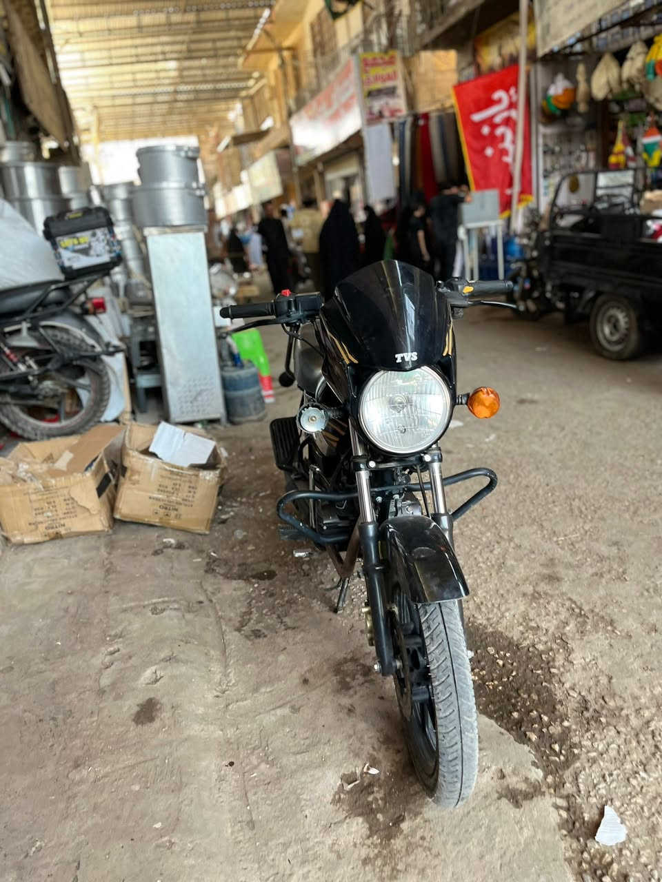 سلام عليكم اخوان دراجه TVSمديل 2023صار شهرين من مطلعها وكيلها نوار باقي التفاصيل خاص الرقم ***********
