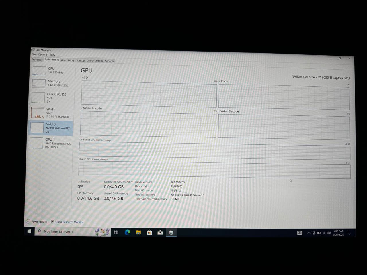 سلام عليكم
لابتوب hp victus 
موصفات 
Ryzen 6600h 
Rtx 3050 ti
Ram 16 ddr5 5600mhz
Nvme 512
Monitor 144 16.1 inch ips
لابتوب كامل استخدام كلش قليل بغداد, العراق


**إذا كنت صاحب هذا الإعلان وتريد حذفه لأي سبب، رجاءا أرسل رسالة إلى الدعم الفني**