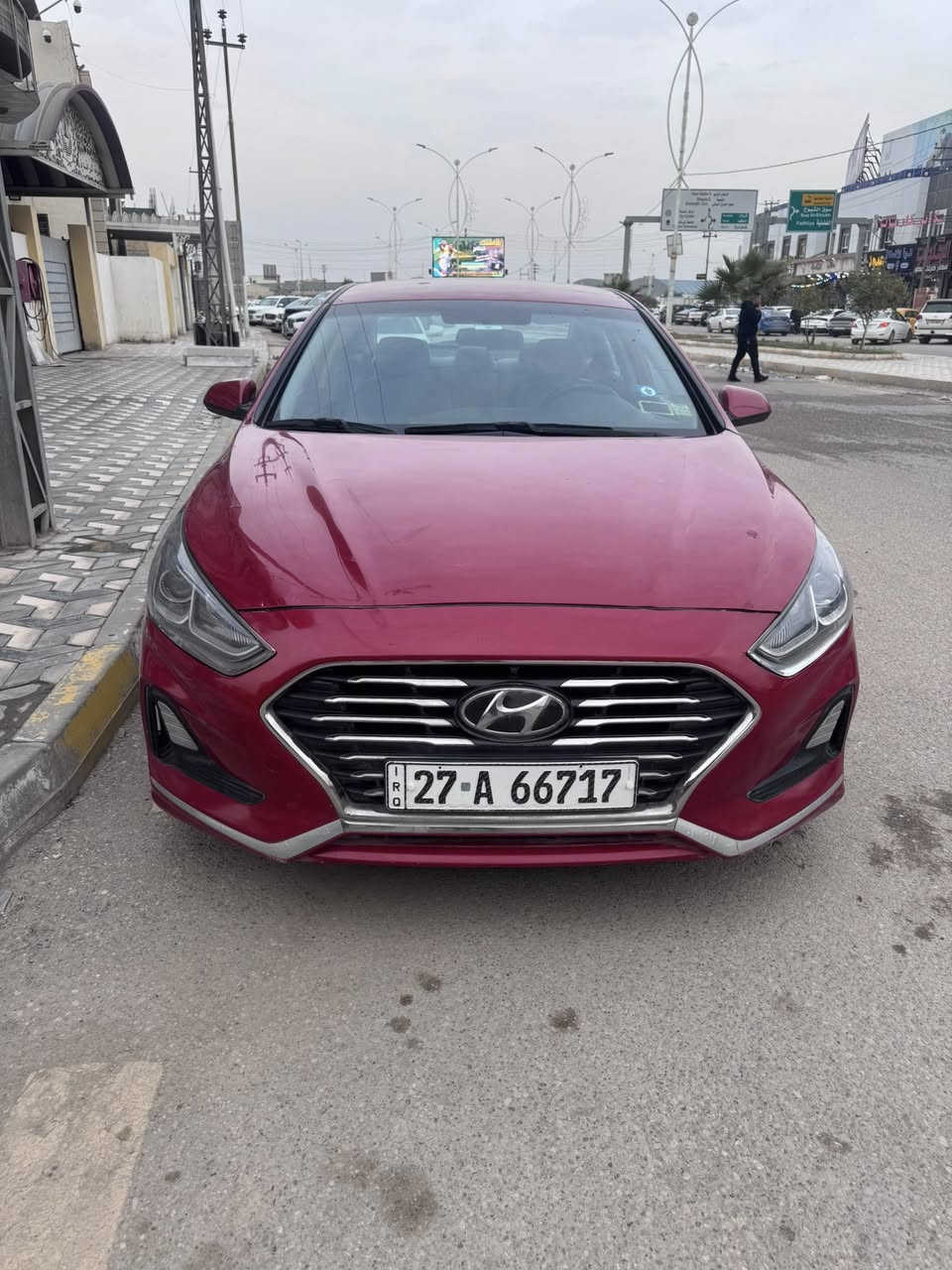 السلام عليكم 
سوناتا 2018
بدون تبديل صبغ بنيد فقط بدون دواخل
شاشه 
كامره 
تحكمات 
رقم دولي ذي قار الجديد مداور ثاني يوم
سعر 125 
عنوان ناصريه مركز 
***********
