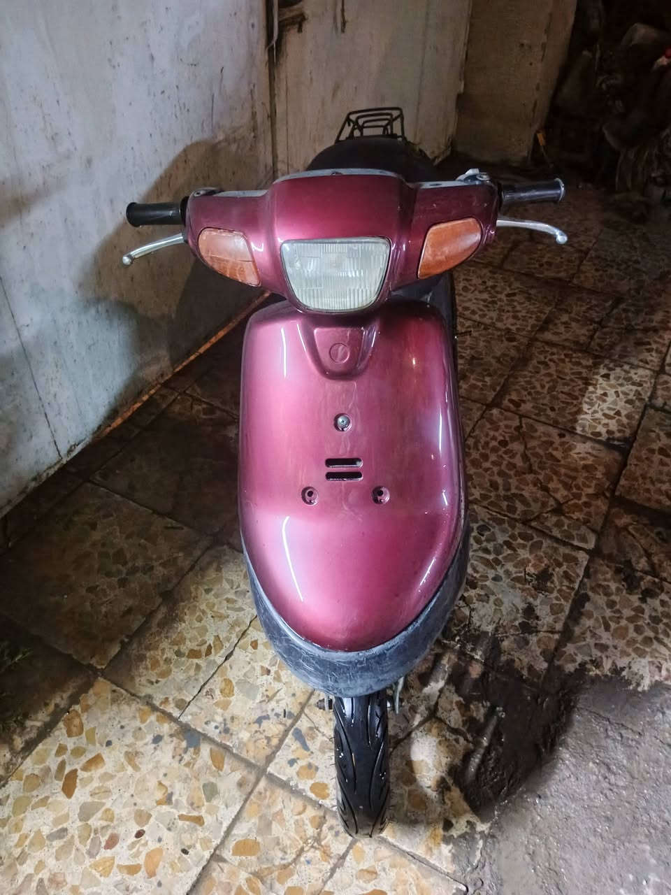 سلام عليكم عندي دراجه بطه60 مكينه ابلادي شغاله سلف هندر تيرات جدد السعر 200 وبيها مجال مكاني بغداد حسينيه الراشديه للتواصل رقمي ***********
