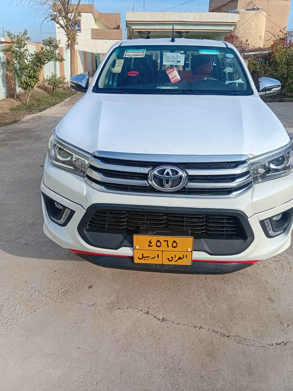 السلام عليكم 
#للبيع مرزي TRD
موديل 2020 رقم اربيل 
مواصفات  فول الفول 
فور ويل  V6 
 #كلين   فقط بارد جدا بسيط 
السعر 310 💲 
ترهم مراوس بسيارة رقم اربيل
 مع فرق نقد 
الاتصال 
***********
***********
مكان السيارة 
صلاح الدين الشرقاط اسديرة وسطى
