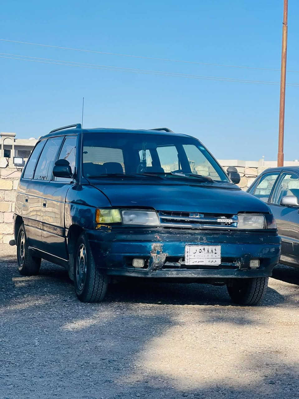 يد مازدا ام بي في 7راكب موديل 1992رقكم كركوك سنويه جديد بطاقه بانزين بي محرك وكير بطه تبريد قطعتين شغال السعر 40او بي مجال مكان كركوك ***********

