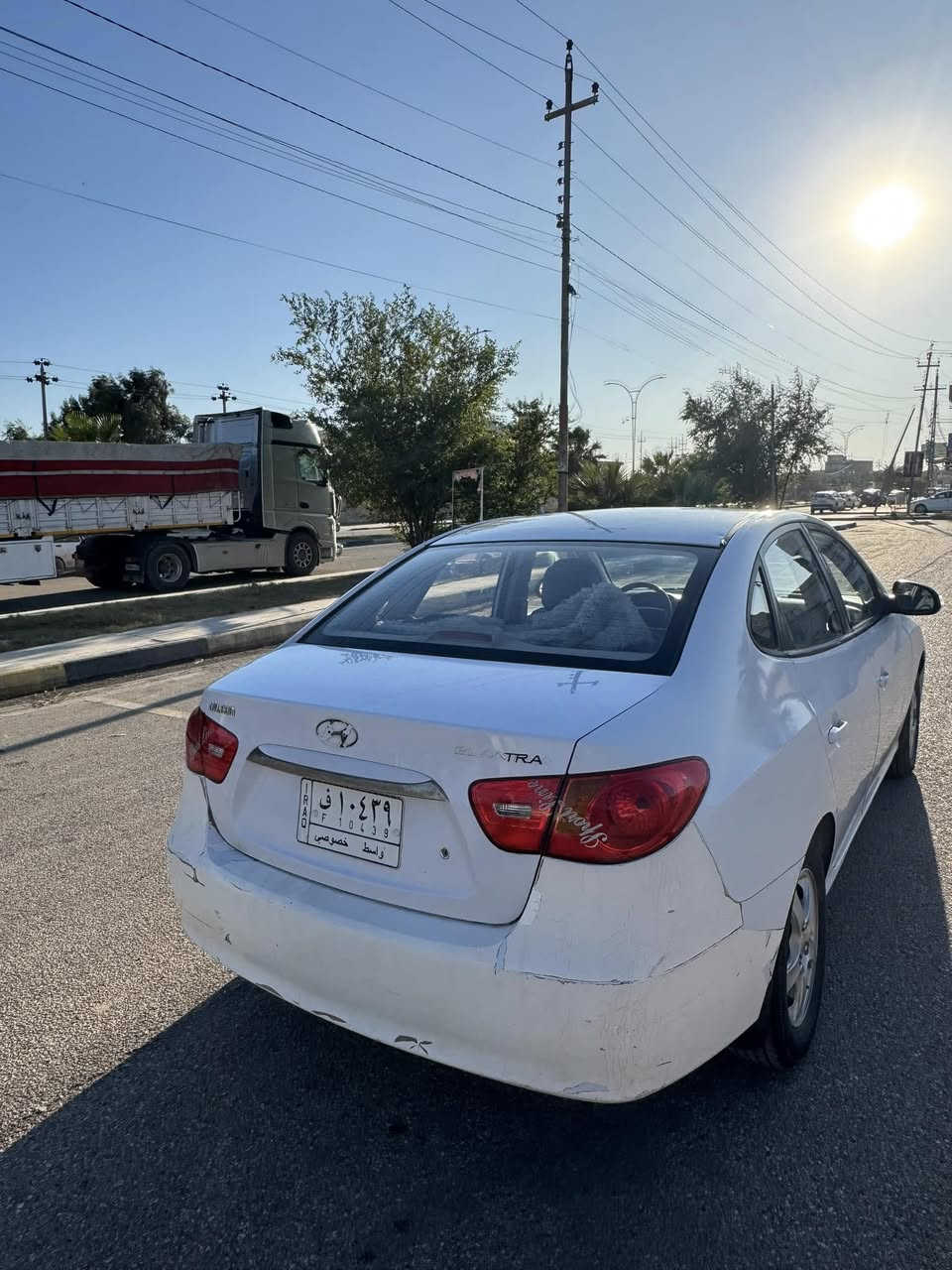 سلام عليكم 
سياره النترا خليجي 2011
محرك وكير نضيفات 
فول مواصفات اشاير بل مري تحكم بفتحه سقف
سياره بيها صفحه مرشوشه صبغ بدون حادث الباقي كفاله من لصبغ والتبديل 
محرك 1600دكشن عالي 
مكان سياره واسط قضاء لعزيزيه لل استفسار  (***********)
