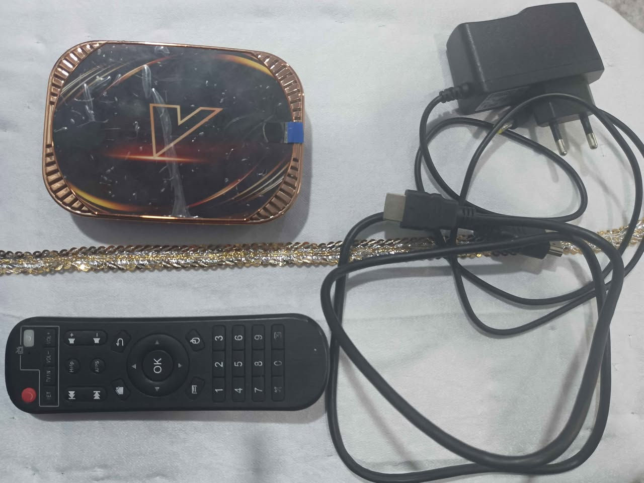 Tv box 
Ram 4 rom 32 
بی کیشەن 
بس کونترولەکان ئیش کەکەن بس کونیکت نابت کیشە  لە usb کانە السليمانية, العراق


**إذا كنت صاحب هذا الإعلان وتريد حذفه لأي سبب، رجاءا أرسل رسالة إلى الدعم الفني**