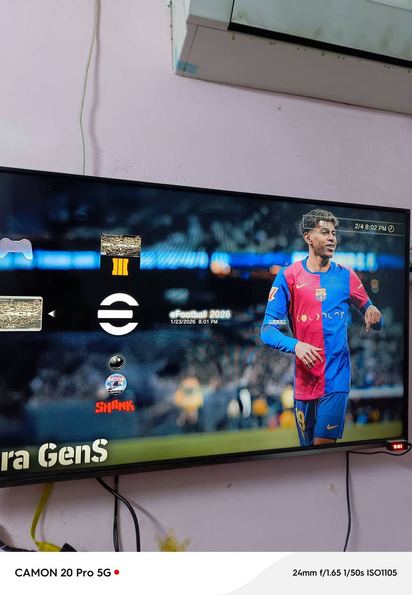 سلام عليكم توفر بلي ثري سلم كامل ملحقات من كلشي بعده  اخو الجديد  استعمال اقل من 13 يوم 
 الجهاز نظيف وجديد والالعاب موضحه بل صوره  وتكدر تلعب اون لاين  مثل جي تي اي V  و Call of Duty Black Ops 3  واجزاء Call of Duty كله وكذالك معرب البلي  ومحدث الى اخر نظام 4.92  ونظام التهكير هو الكاستم جهاز نظيف كلش شوفه عينكم 

متوفر توصيل لجميع المحافظات العراق 

السعر 140  بي مجال قليل


**إذا كنت صاحب هذا الإعلان وتريد حذفه لأي سبب، رجاءا أرسل رسالة إلى الدعم الفني**