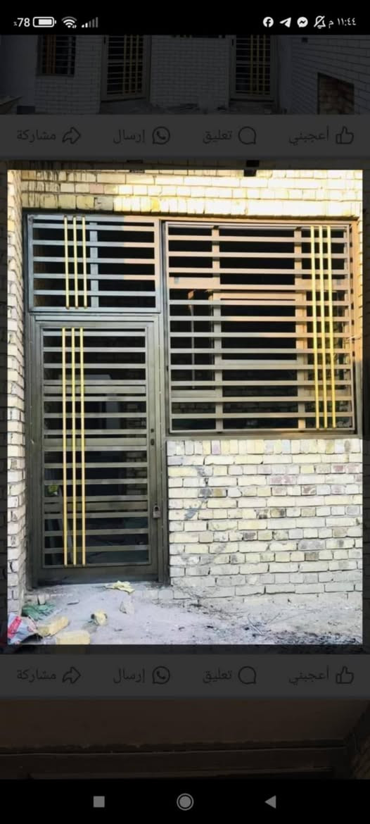سلام عليكم حداده  منتقل تصليح كافه الابواب والشبابيك ولصباغ ***********
