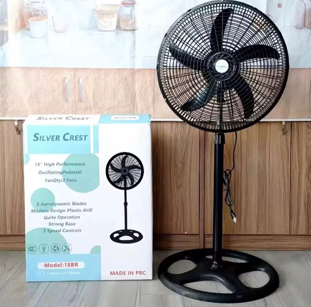 انتعش بحر الصيف! 💨 مروحة عمودية Silver Crest العملاقة بـ 45 ألف بس

أقوى مروحة عمودية تبرد عليك الغرفة، دفع هواء مميز وتصميم عصري وثابت.

المواصفات: مروحة عمودية متحركة مقاس 18 بوصة بأداء عالي جداً.
قوة الدفع: تحتوي على 5 شفرات انسيابية وشفافة تضمن ضخ هواء قوي وسريع.

المميزات: قاعدة دائرية متينة وثابتة لمنع الاهتزاز + 3 مستويات للتحكم بالسرعة + تشغيل هادئ بدون إزعاج.المميزات: قاعدة دائرية متينة وثابتة لمنع الاهتزاز + 3 مستويات للتحكم بالسرعة + تشغيل هادئ بدون إزعاج

💰 السعر: 45,000 دينار فقط!
🚚 متوفر توصيل سريع لجميع محافظات العراق!

📥 للطلبك والحجز الفوري :💬 راسلنا واتساب على الرقم:[  ***********‬  ] أو دز (اسمك، عنوانك الكامل، ورقمك) برسالة خاصة فوراً.
