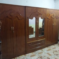 كنتور ٦ أبواب • خشب صاج ثقيل • جديد