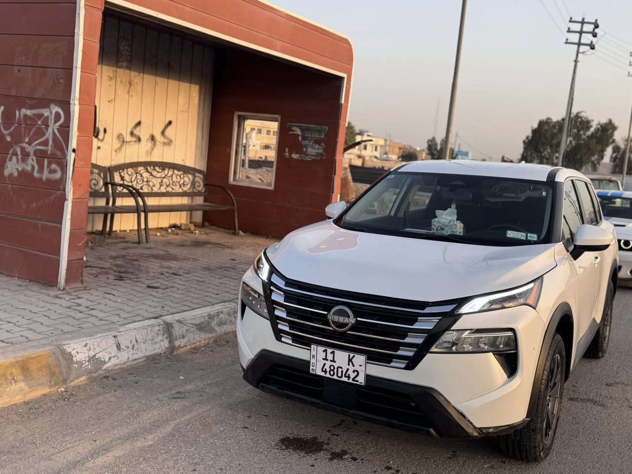 السلام عليكم
نيسان روج

مواصفات sv

الموديل 2024

اللون /ابيض 

رقم بغداد 

محرك /3/1.5توربو

الحادث فقط حافه البنيد والسونار مرفق مع الصور

السياره فول مواصفات عدا البانورما

تشغيل عن بعد 

بصمه تشغيل وابواب  

كير ماوس 

لايت زينون 

حساسات جانبي 

حساسات خلفي 

رادار امامي (تحديد مسار) 

ردار جانبي (نقطة عمياء) 

رادار خلفي (ااتحذير من الاصطدام) 

هاند بريك بصمه 

اوتو هولد 

اوتو ستارات

ايرباك سليم

شاشه ايباد

ويل كروم 

تبريد لمس 

كشن سايق كهربائي

تحكمات ستيرن 

كامره خلفيه

فور ويل AWD 

مدخل USP 

مكان السيارة ديالى بعقوبه 

السعر 175 وبيها مجال 

الرقم ***********
