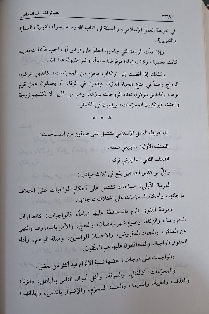 بصائر للمسلم المعاصر هو دليل تربوي وفكري يهدف لتقويم حاضر المسلمين عبر استحضار دروس الماضي وتدبر القرآن والسنة. يناقش الكتاب أسباب الانحراف الفكري، وضرورة التوازن بين الأخذ بالأسباب والتوكل، والوسطية في الدين، بالإضافة إلى تأصيل مفهوم الجهاد، موجهاً رسائل للمفكرين والعاملين للإسلام. 
تأليف العلامة عبد الرحمن حبنكة الميداني،  طبعة دار القلم 
سعر 14 الف مكتبة عبدالله علي مراد كركوك خان القلعة ،


**إذا كنت صاحب هذا الإعلان وتريد حذفه لأي سبب، رجاءا أرسل رسالة إلى الدعم الفني**