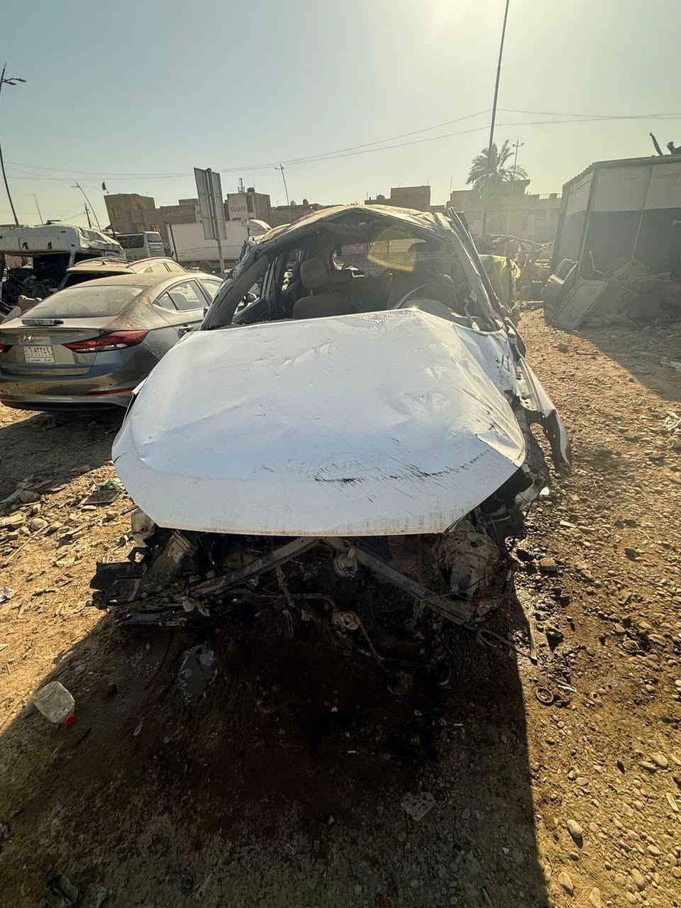 للبيع توسان موديل 2019 خليجي رقم اربيل الدولي السعر 65$ ورقه وبيه مجال  مكان السياره بغداد *********** محرك مابيه شي  السياره تعرضت لحادث
