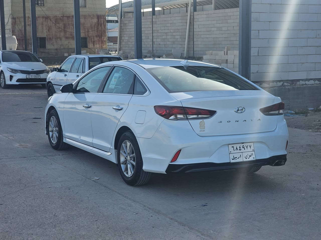 السعر 125 وبيه مجال
***********\     ***********
سوناته 2019 وارد امريكي  ماشيه 61الف حقيقي 
سياره حادثه فقط جاملغ وبنيد بدون دواخل وبدون ايرباك 
سياره وضع شركه 
مكينه 2400 جي تاي 
كامره حساسات 
تحكم ستيرن 
شاشه وبعد بيه هواي مواصفات 
مكينه وكير شركه 
حداديه وتبريد شركه 
مكان نجف الاشرف
