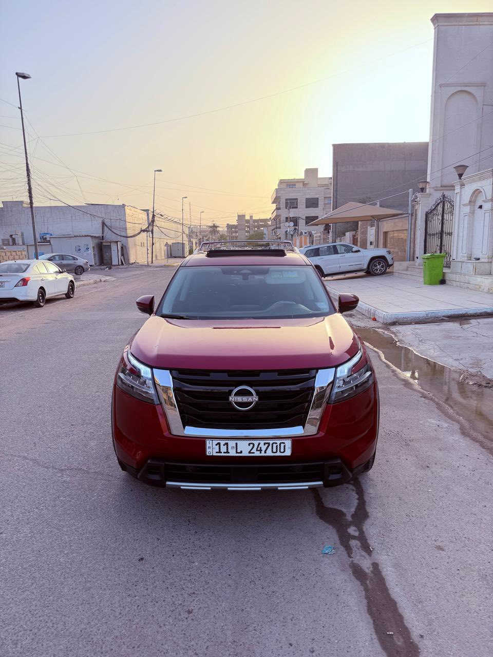 سلام عليكم نيسان باثفايندر مديل 2024 مرقمه بغداد بسمي تحويل مباشر فول موصفات بنرامه  جلد بصمه ٥ كامرات حساس مامي خلفي شاشه نضام ترحيب باب خلفي كهرباء وبعد بيه موصفات حادثه جاملغ وبنيد السعر 239$$ مكان السياره بغداد ***********
